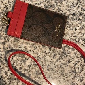 COACH Lanyard Used but good condition
